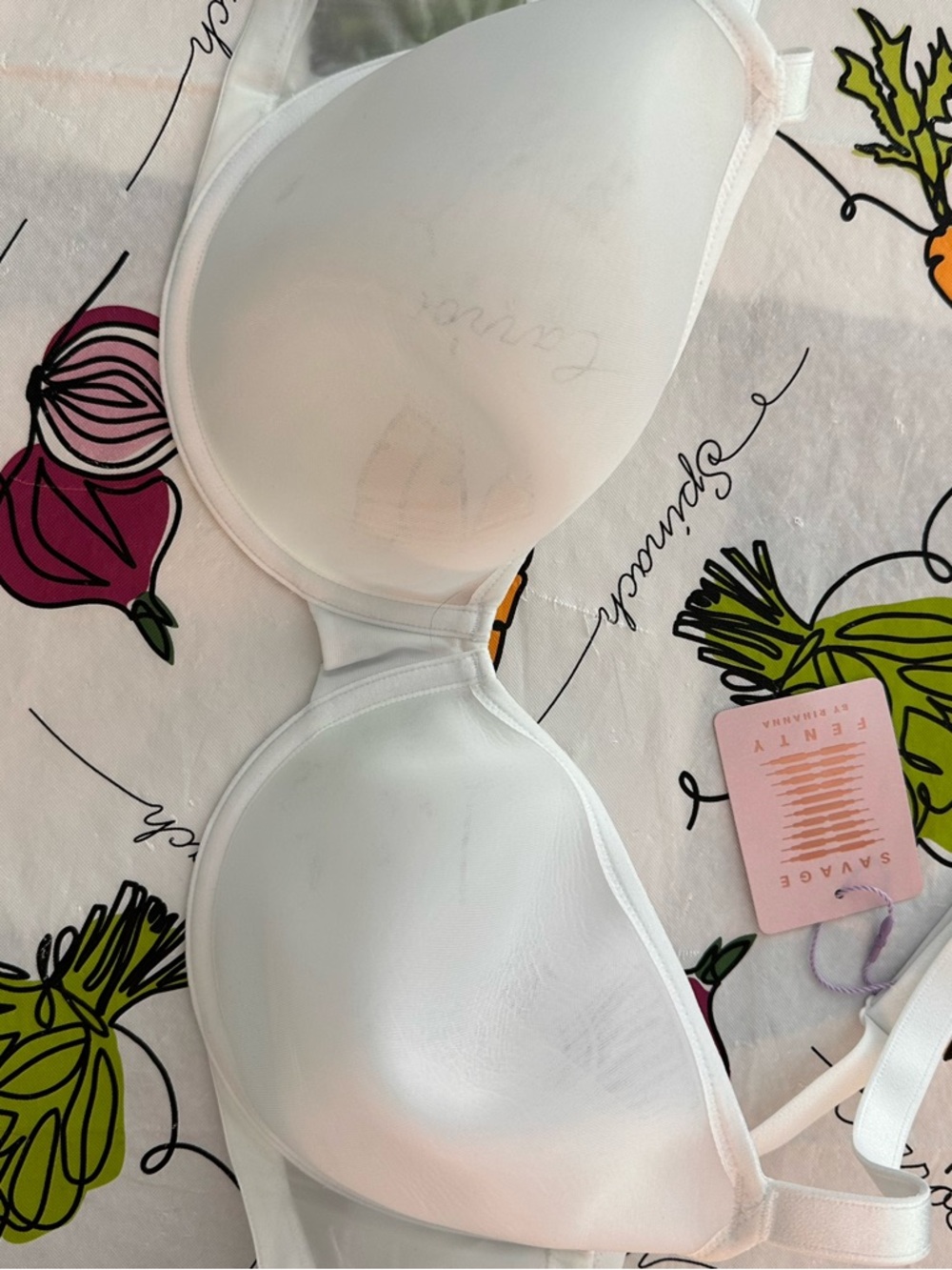 Savage X Fenty White Molded T-Shirt Bra
